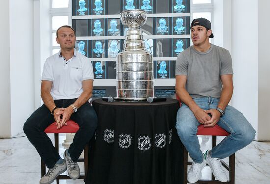 Stanley Cup presentation in Moscow