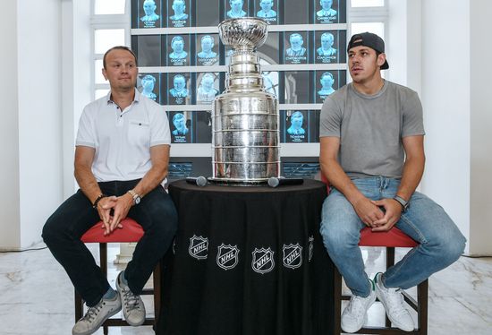 Stanley Cup presentation in Moscow
