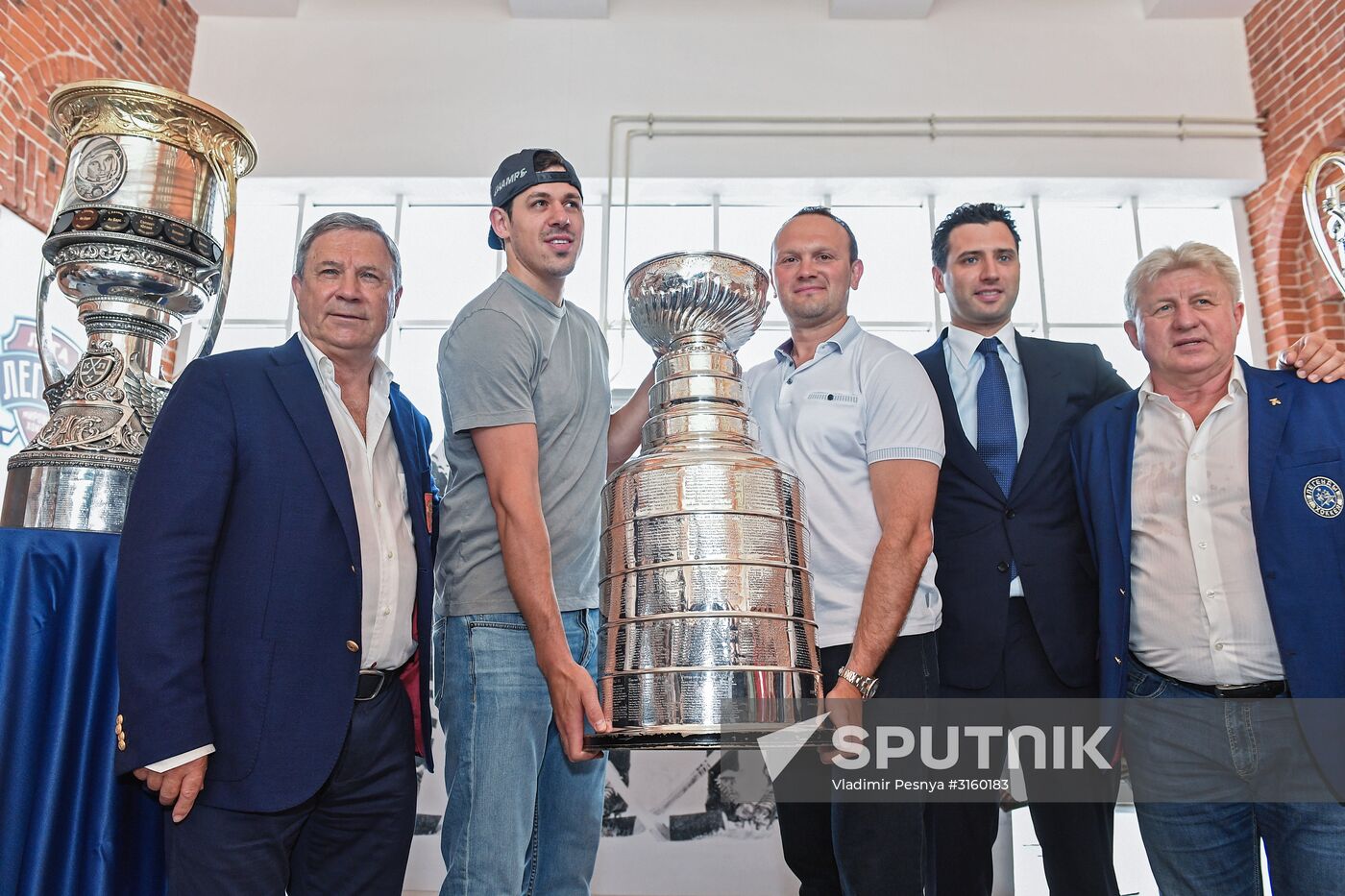 Stanley Cup presentation in Moscow