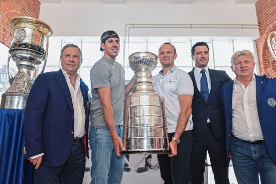 Stanley Cup presentation in Moscow