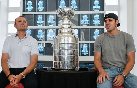 Stanley Cup presentation in Moscow