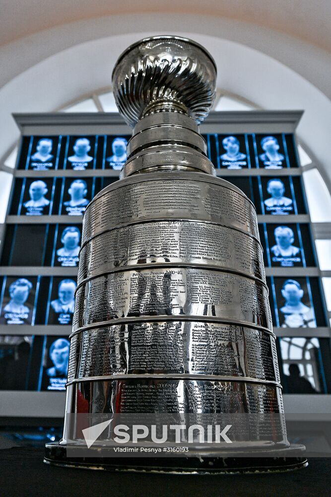 Stanley Cup presentation in Moscow