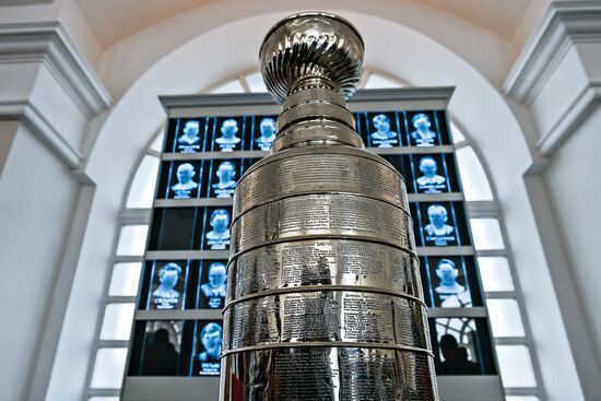 Stanley Cup presentation in Moscow