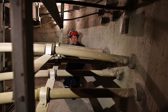 Underground structures under Kutuzovsky Prospekt