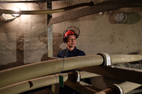 Underground structures under Kutuzovsky Prospekt