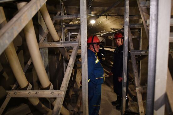 Underground structures under Kutuzovsky Prospekt