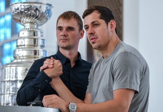 Stanley Cup presentation in Moscow