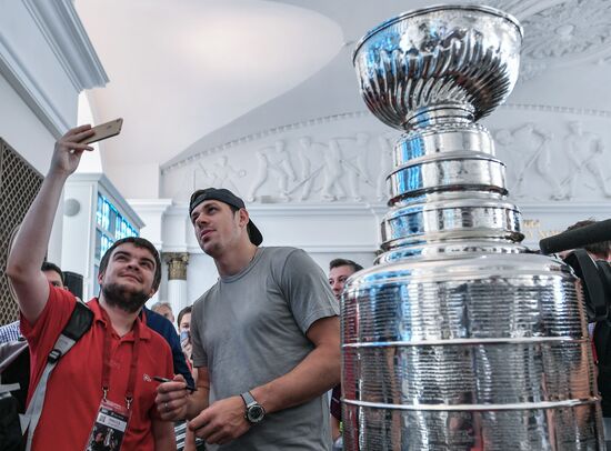 Stanley Cup presentation in Moscow