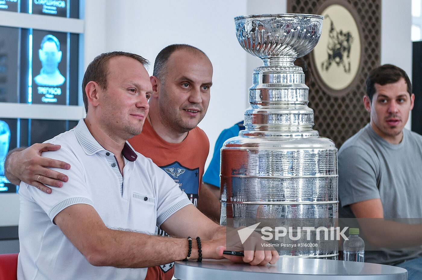 Stanley Cup presentation in Moscow