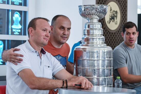 Stanley Cup presentation in Moscow