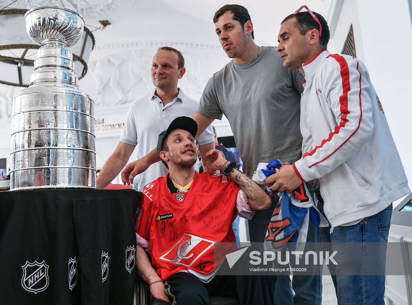 Stanley Cup presentation in Moscow