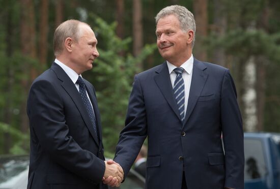 Russian President Vladimir Putin's working visit to Finland