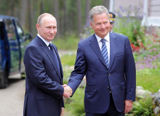 Russian President Vladimir Putin's working visit to Finland