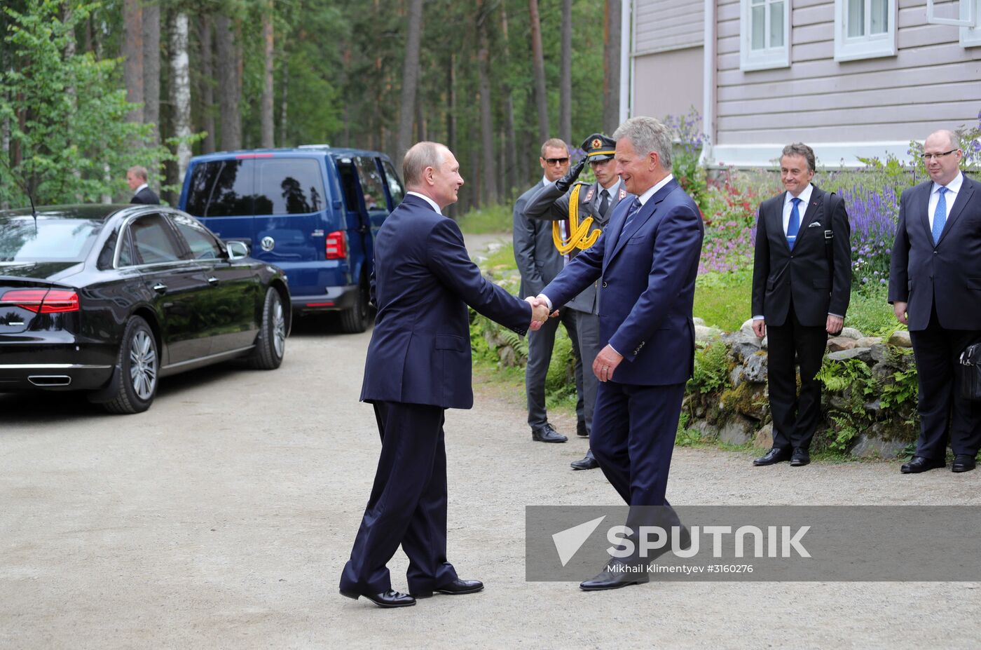 Russian President Vladimir Putin's working visit to Finland