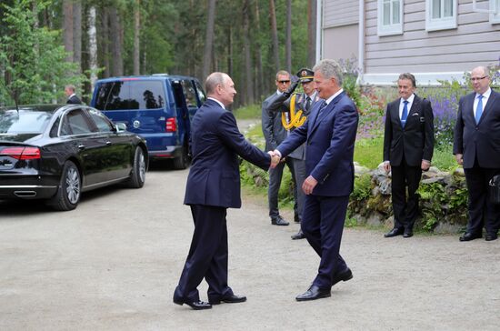 Russian President Vladimir Putin's working visit to Finland