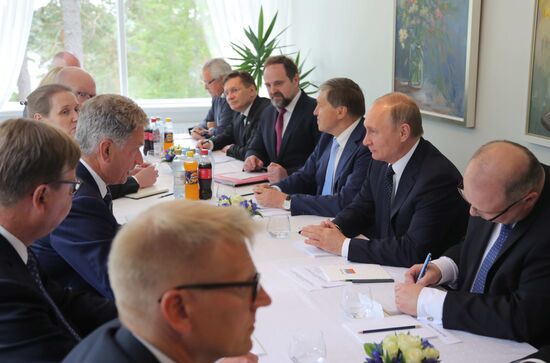 Russian President Vladimir Putin's working visit to Finland