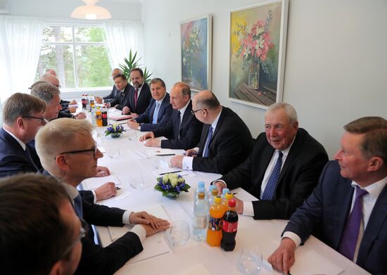Russian President Vladimir Putin's working visit to Finland