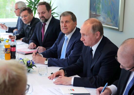 Russian President Vladimir Putin's working visit to Finland
