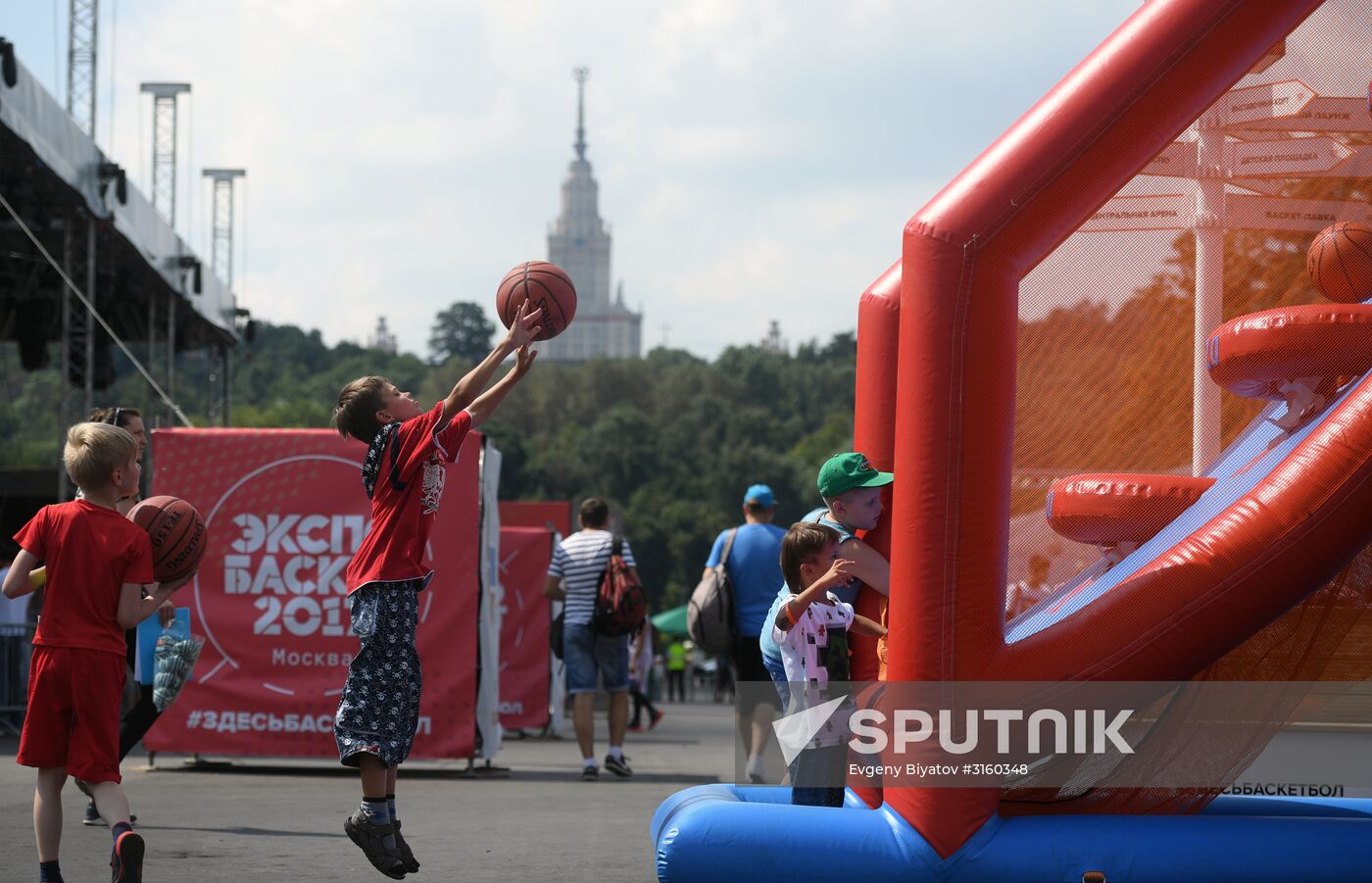 Expo-basket 2017 festival. Day one
