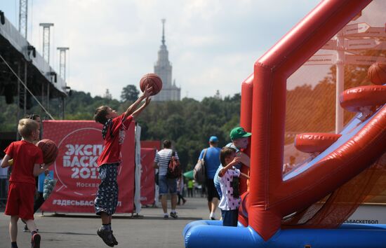 Expo-basket 2017 festival. Day one
