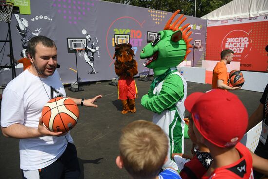 Expo-basket 2017 festival. Day one