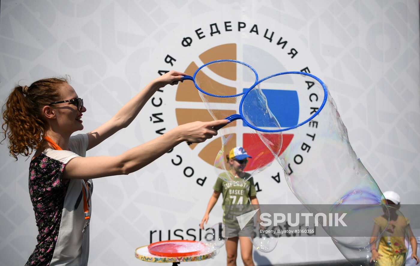 Expo-basket 2017 festival. Day one