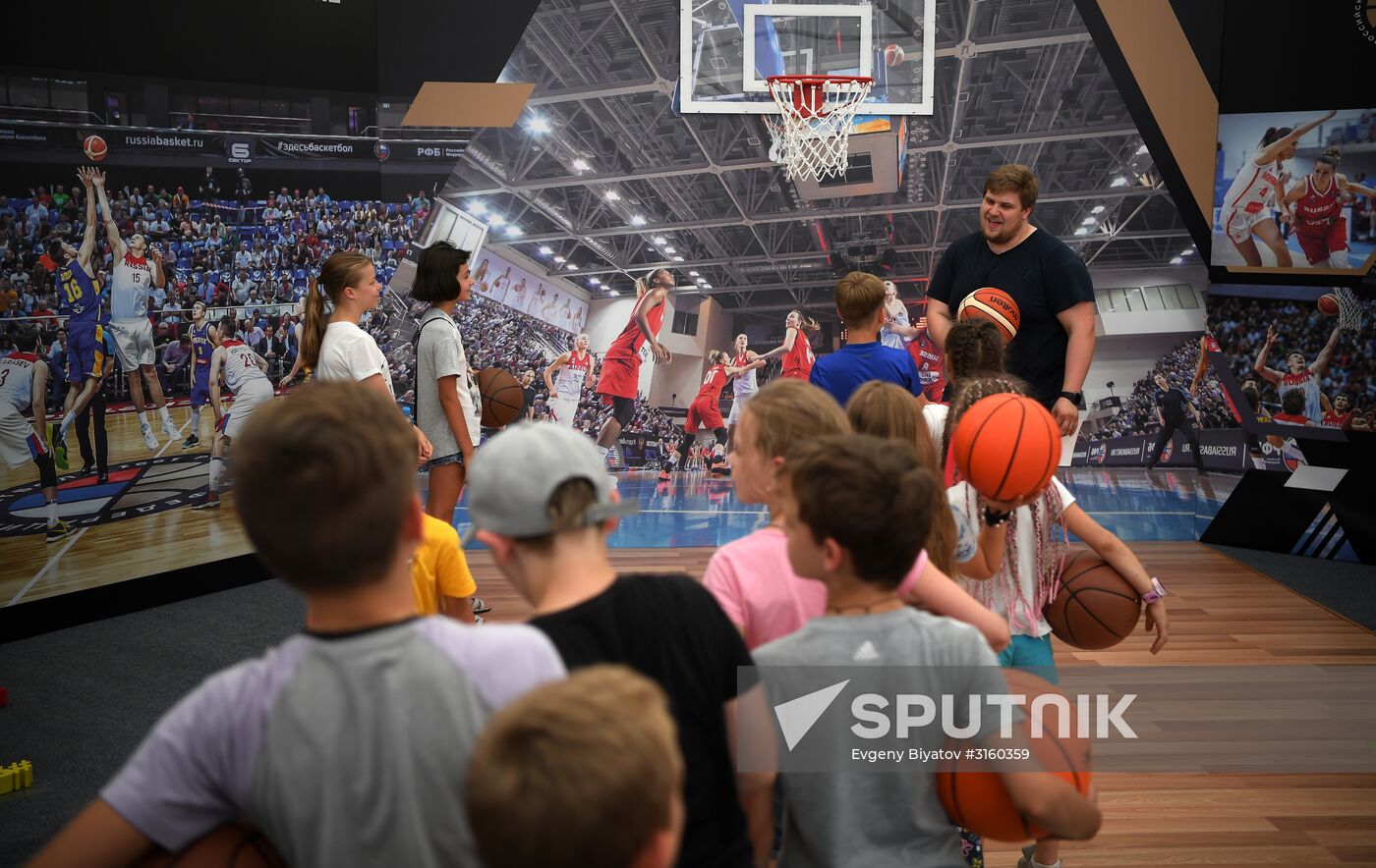 Expo-basket 2017 festival. Day one