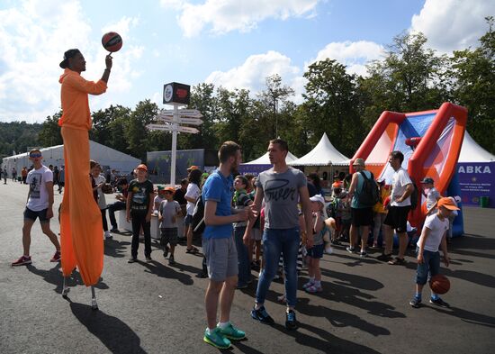 Expo-basket 2017 festival. Day one