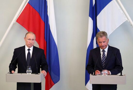 Russian President Vladimir Putin's working visit to Finland