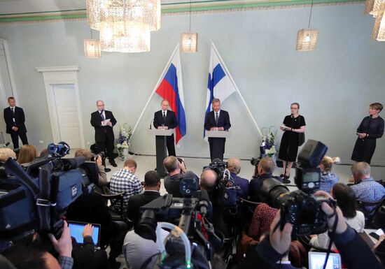 Russian President Vladimir Putin's working visit to Finland