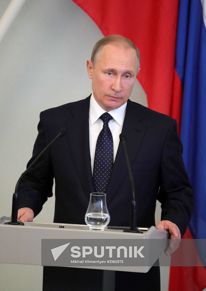 Russian President Vladimir Putin's working visit to Finland