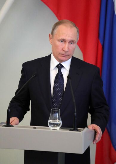 Russian President Vladimir Putin's working visit to Finland