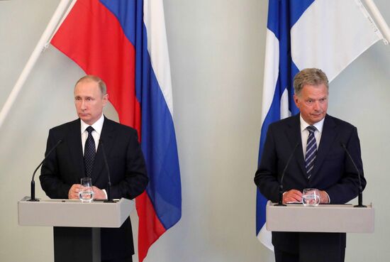 Russian President Vladimir Putin's working visit to Finland