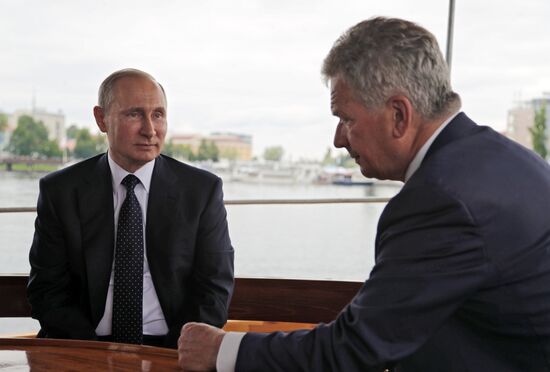 Russian President Vladimir Putin's working visit to Finland