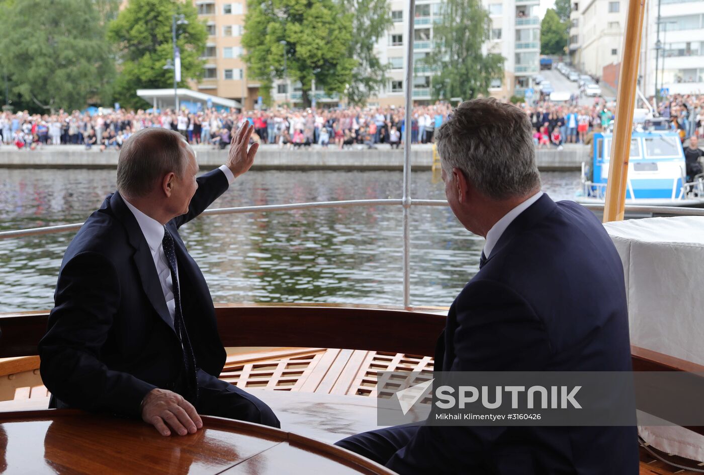 Russian President Vladimir Putin's working visit to Finland