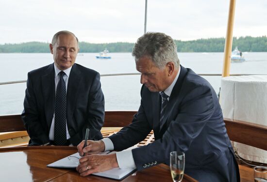 Russian President Vladimir Putin's working visit to Finland