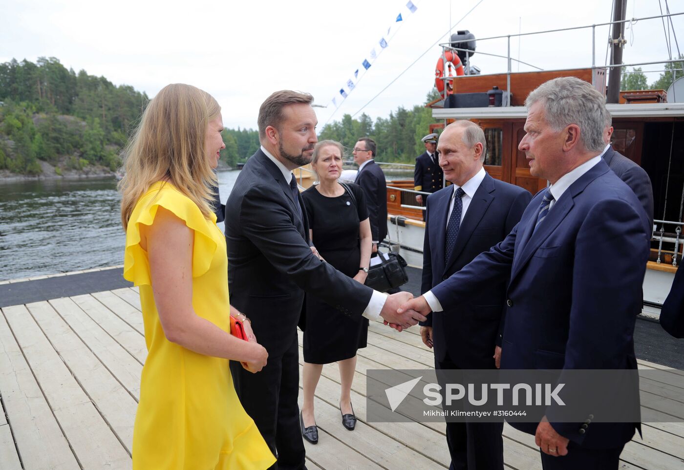 Russian President Vladimir Putin's working visit to Finland
