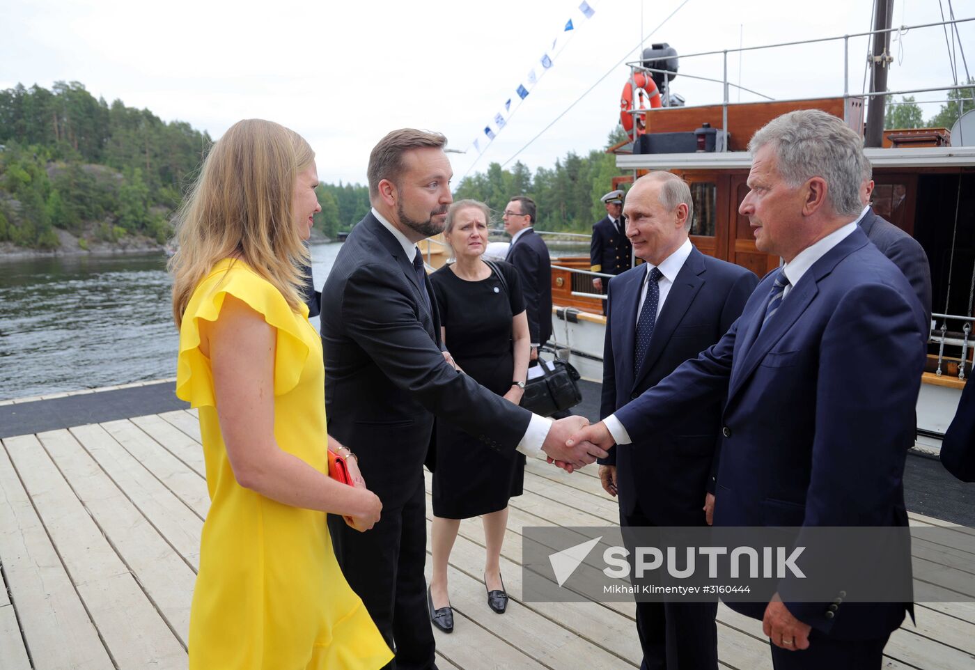 Russian President Vladimir Putin's working visit to Finland