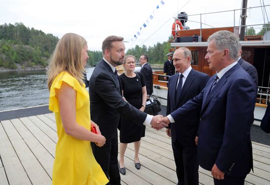Russian President Vladimir Putin's working visit to Finland