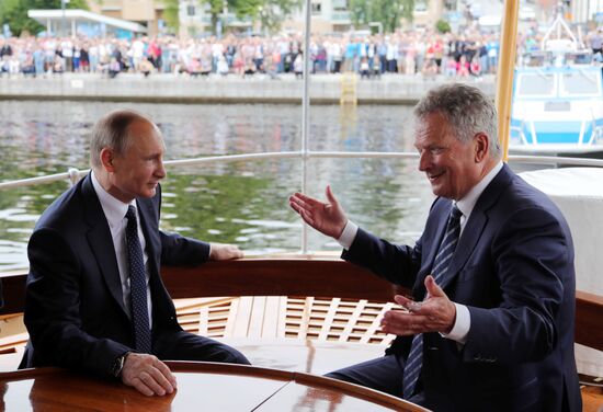 Russian President Vladimir Putin's working visit to Finland