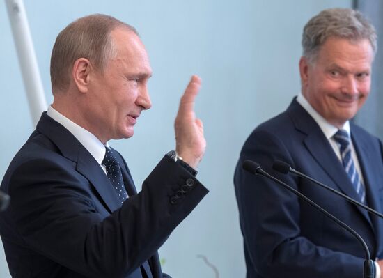 Russian President Vladimir Putin's working visit to Finland