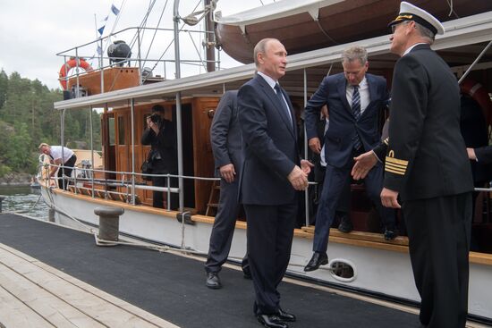 Russian President Vladimir Putin's working visit to Finland