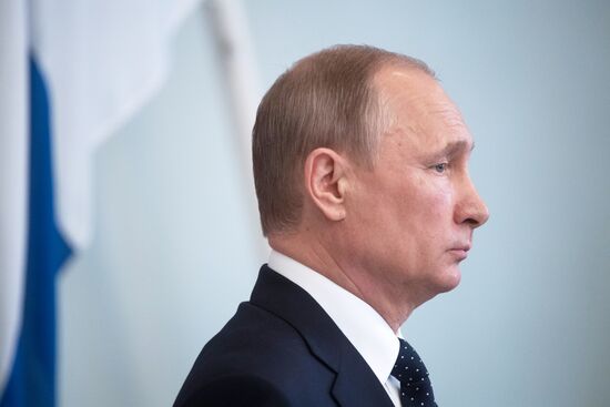 Russian President Vladimir Putin's working visit to Finland