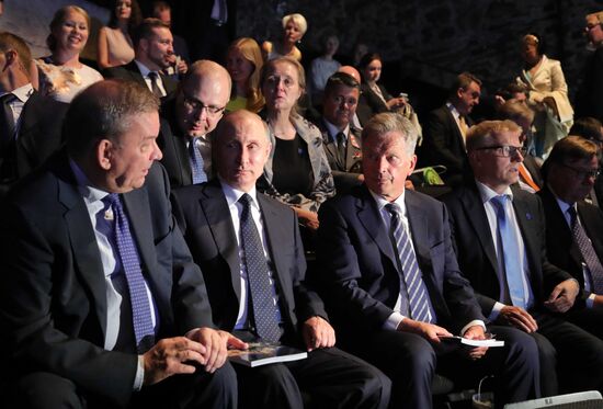 Russian President Vladimir Putin's working visit to Finland