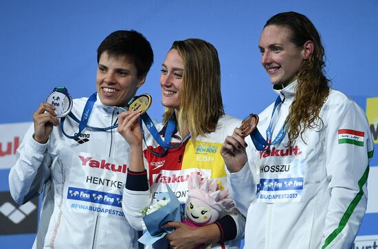 17th FINA World Championships. Swimming. Day five