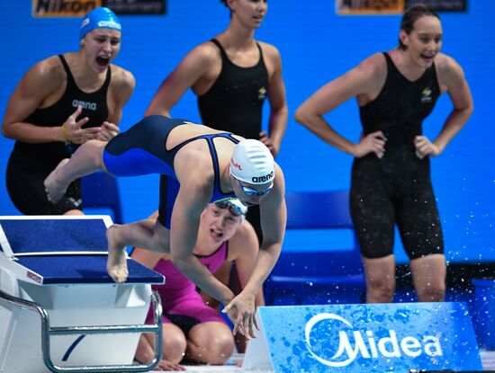 17th FINA World Championships. Swimming. Day five