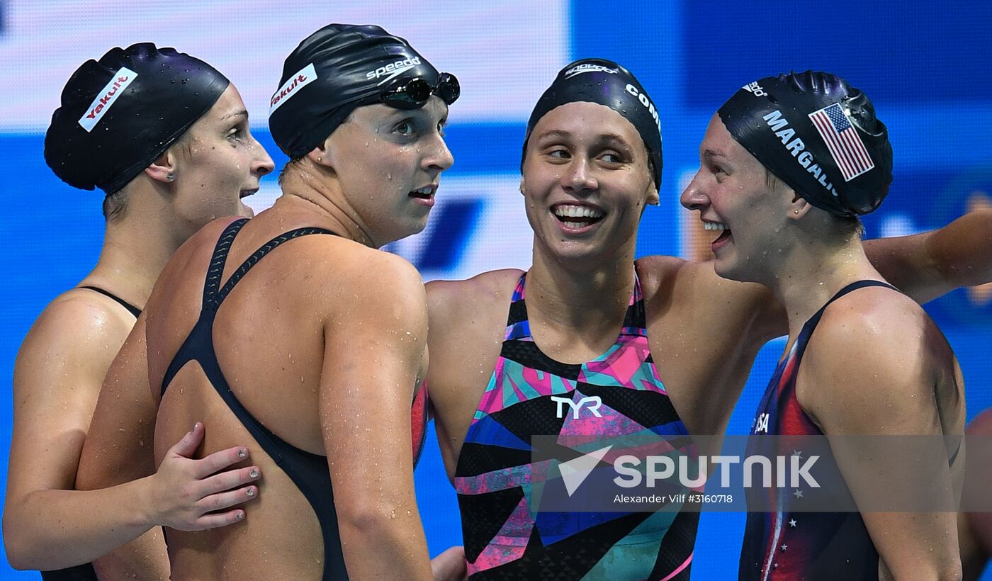 17th FINA World Championships. Swimming. Day five