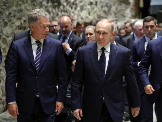 Russian President Vladimir Putin's working visit to Finland