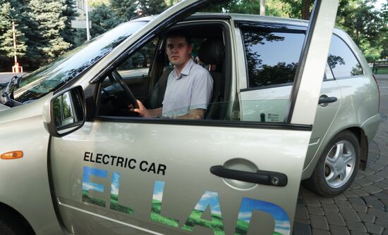 El Lada Kalina owner Sergey Kurov from Krasnodar Territory