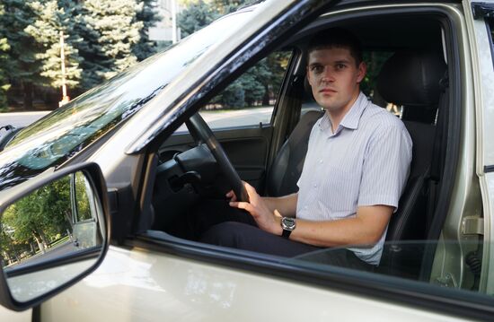 El Lada Kalina owner Sergey Kurov from Krasnodar Territory